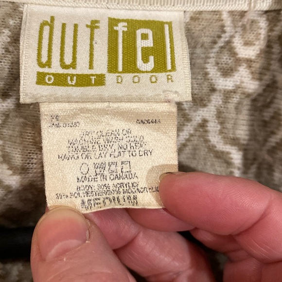 Duffel fleece jacket. Ladies size medium (oversized coat) - Picture 7 of 10